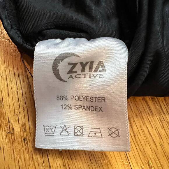 Zyia Sports Bra Womens Small Lace Black - Picture 5 of 7